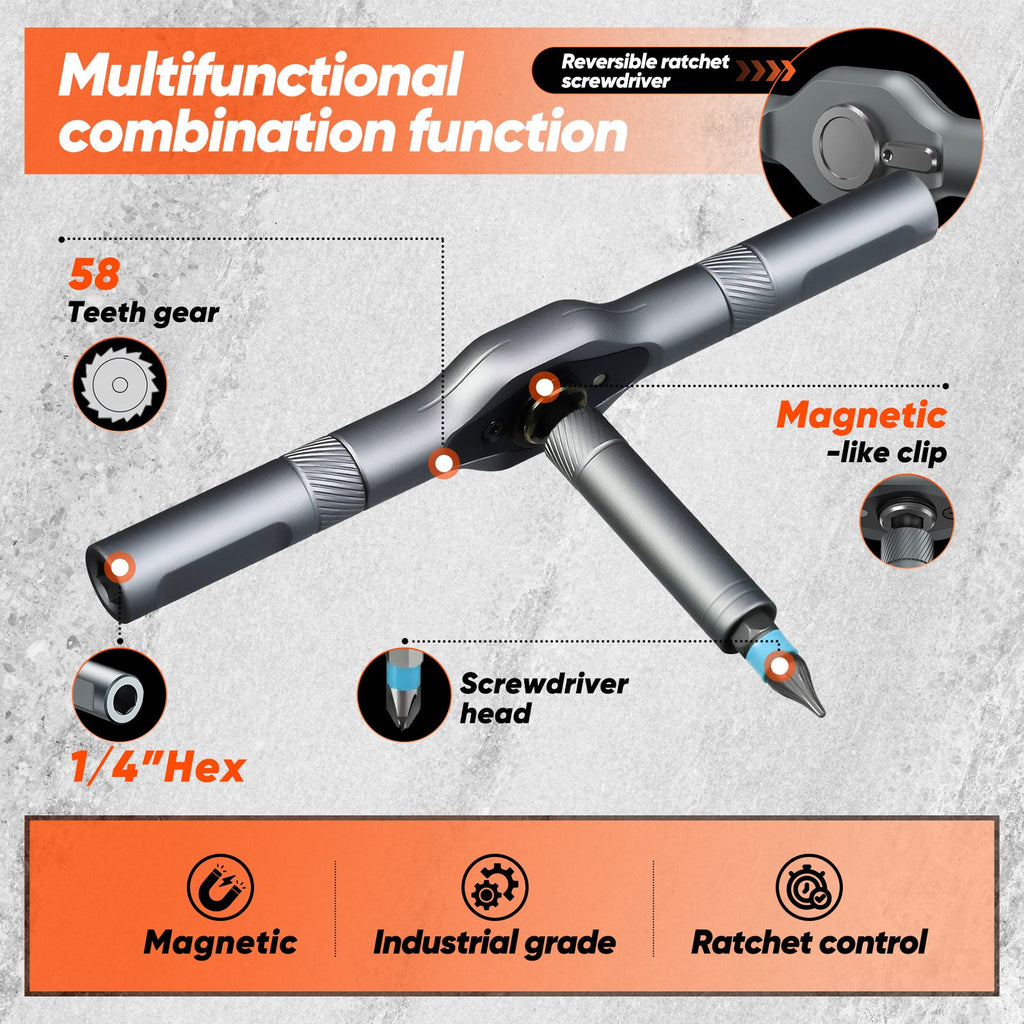 42 in 1 Magnetic Screwdriver Set
