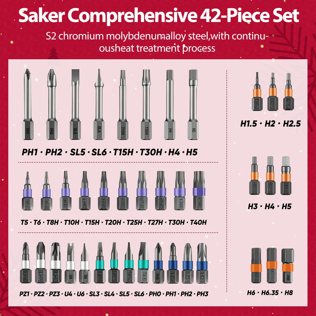 42 in 1 Magnetic Screwdriver Set